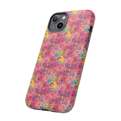 Tough Cases, Virgo, Zodiac, Metal Pattern
