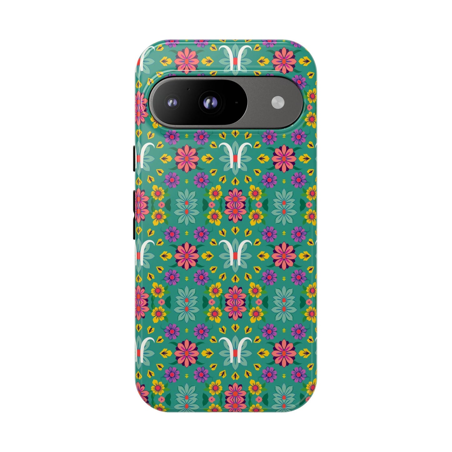 Tough Cases, Aquarius, Zodiac v4, Flower Pattern