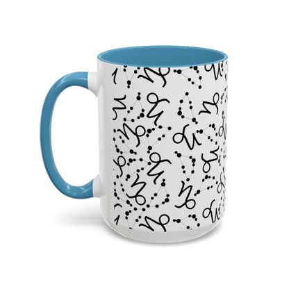 Accent Coffee Mug with the Capricorn sign (11, 15oz)