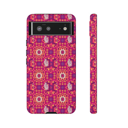 Tough Cases, Gemini, Zodiac v1, Flower Pattern
