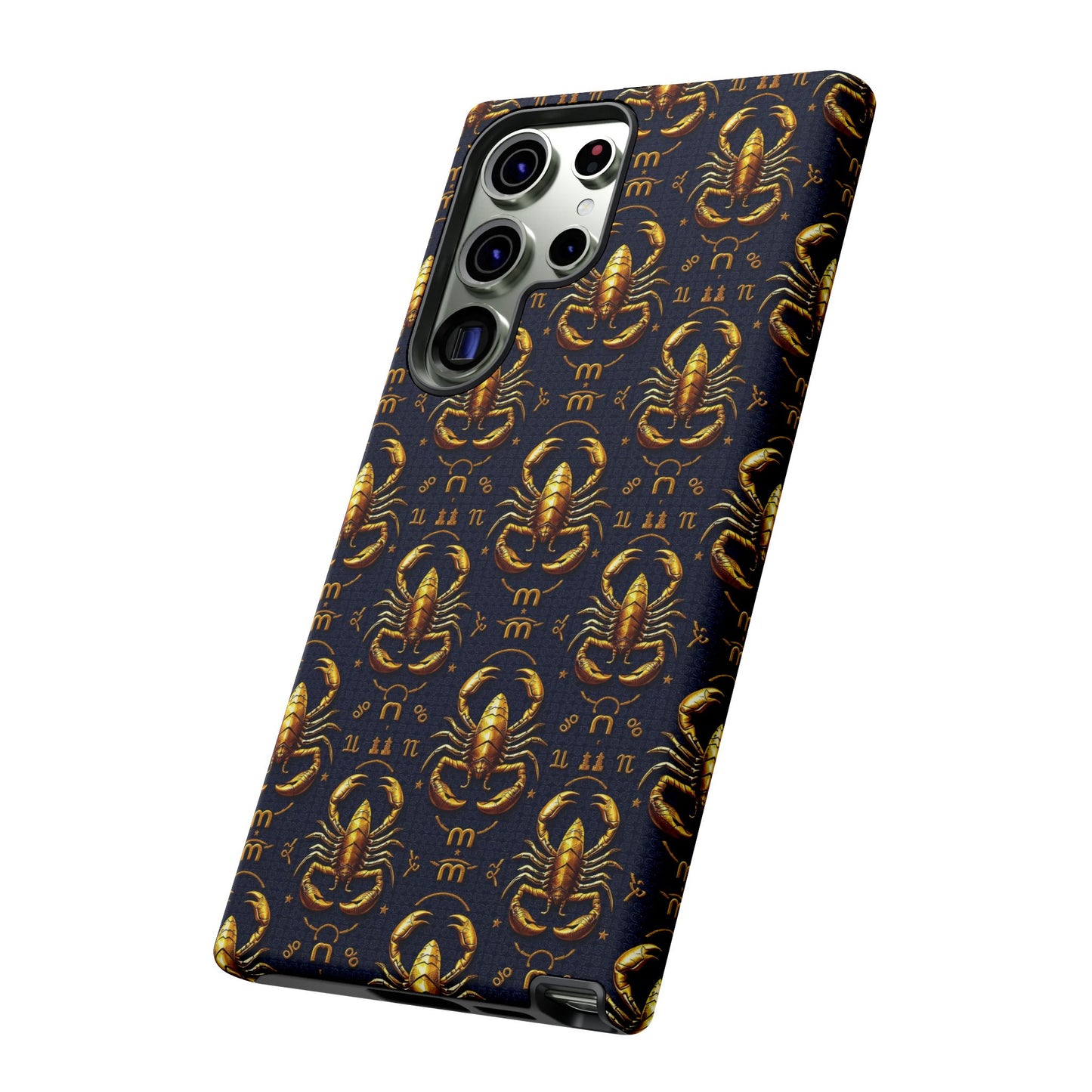 Tough Cases, Scorpio, Zodiac, Metal Pattern