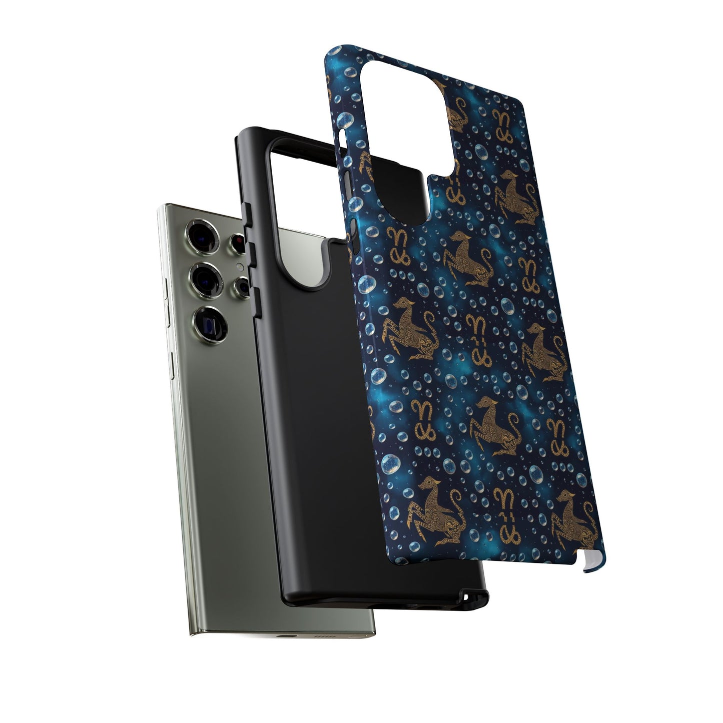 Tough Cases, Capricorn, Zodiac, Bubble Pattern