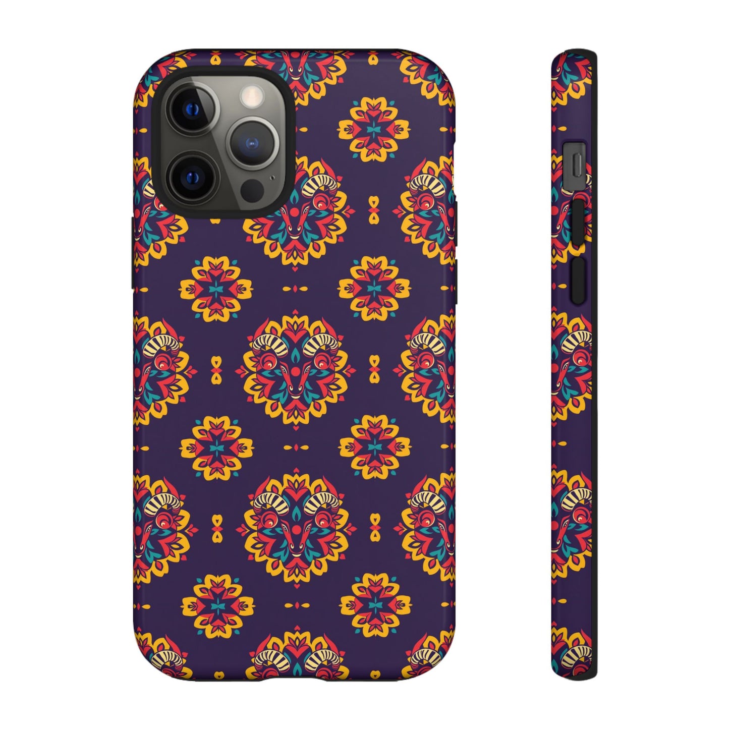 Tough Cases, Taurus, Zodiac, Flower Pattern
