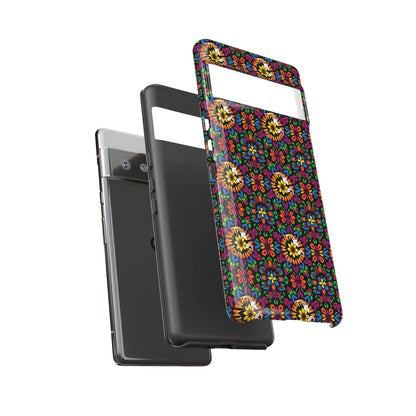 Tough Cases, Capricorn, Zodiac v2, Flower Pattern