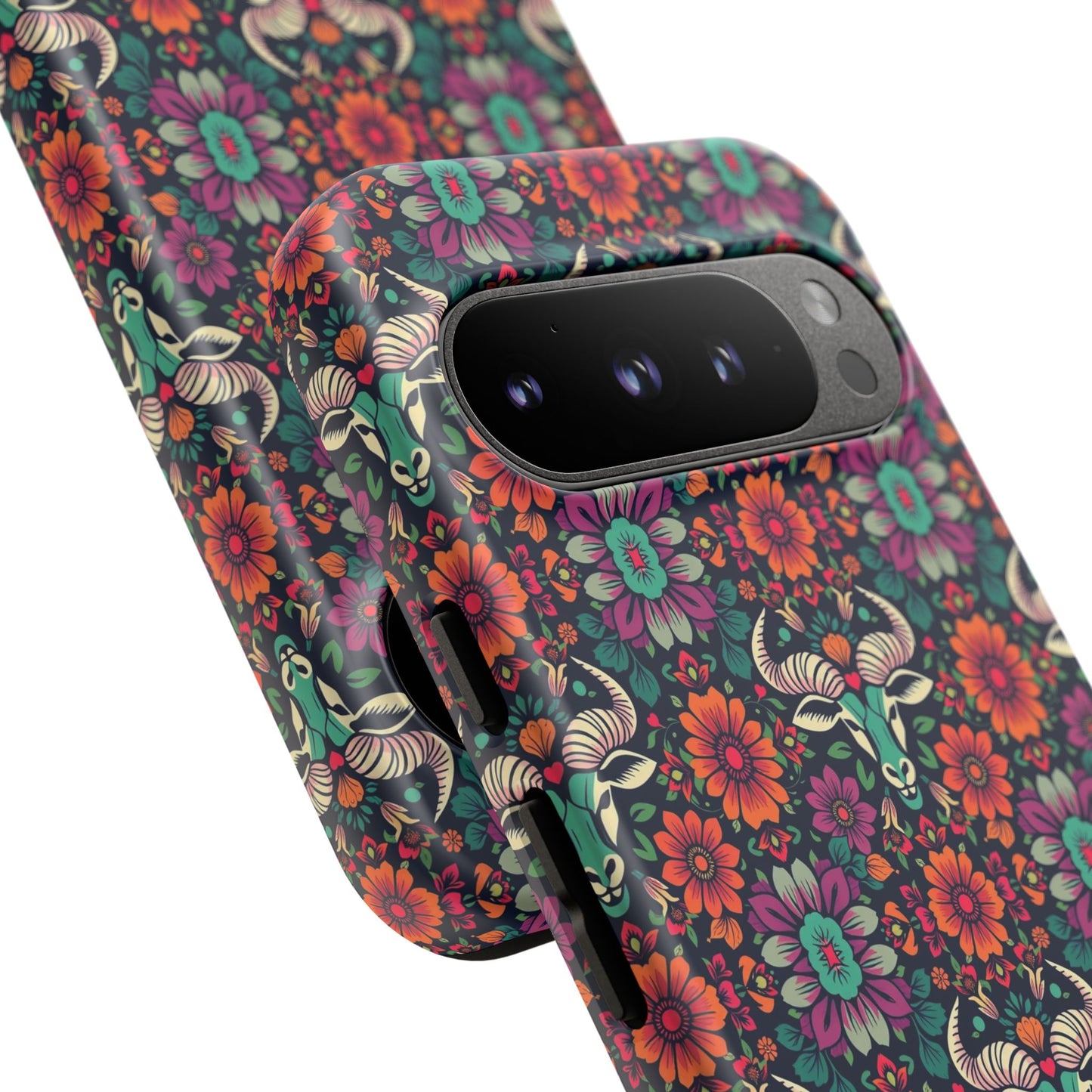 Tough Cases, Taurus, Zodiac v4, Flower Pattern