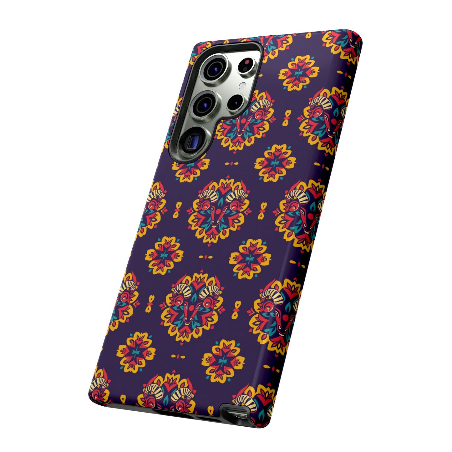 Tough Cases, Taurus, Zodiac, Flower Pattern