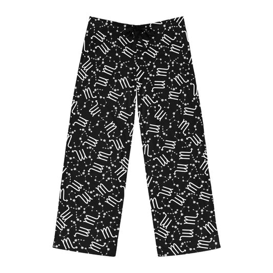 Men's Zodiac Pajama Pants (AOP) Scorpio Zodiac Sign