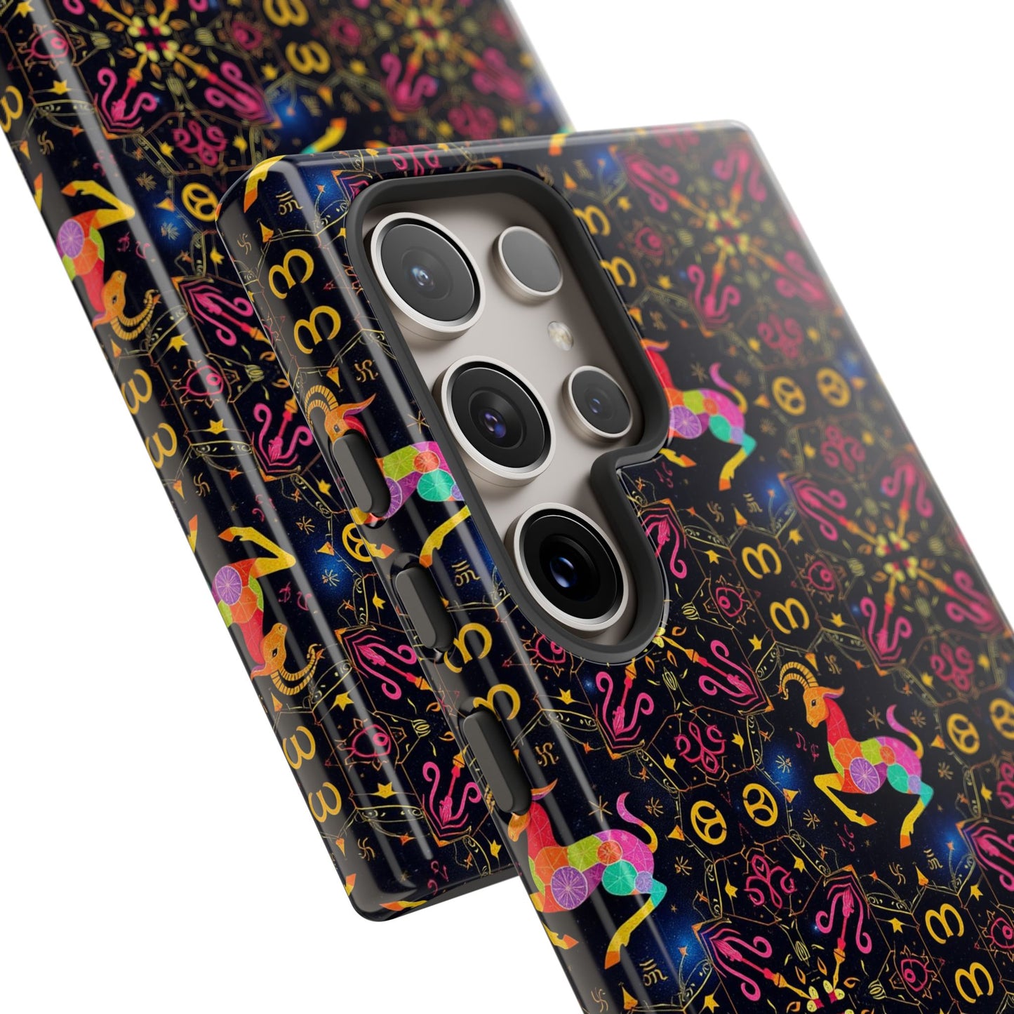 Tough Cases, Capricorn, Zodiac v2, Metal Pattern