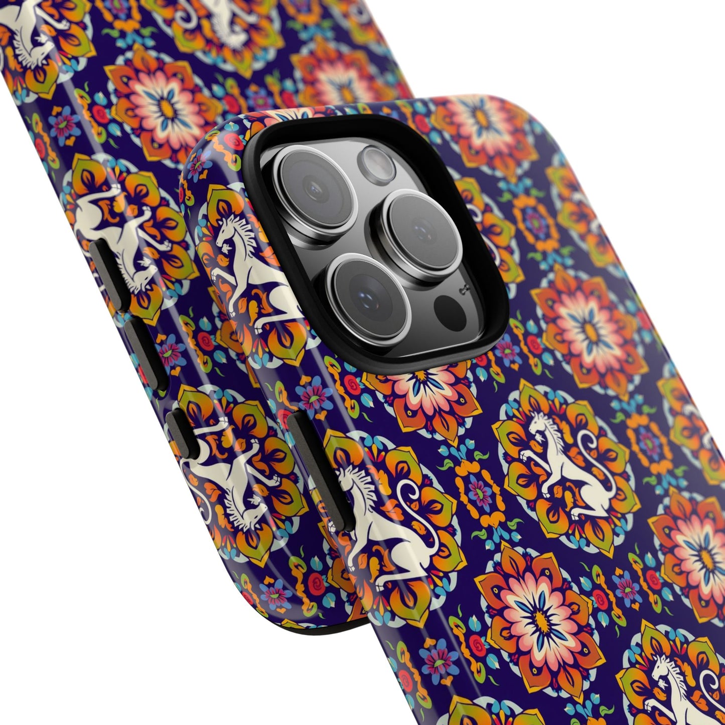 Tough Cases, Virgo, Zodiac v3, Flower Pattern