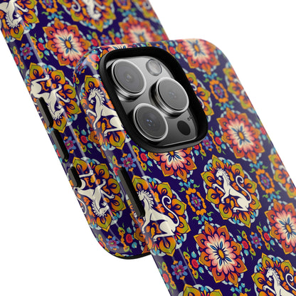 Tough Cases, Virgo, Zodiac v3, Flower Pattern
