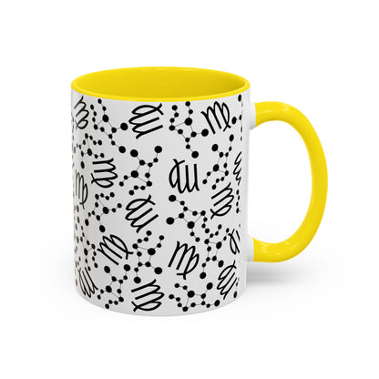 Accent Coffee Mug with the Virgo sign (11, 15oz)