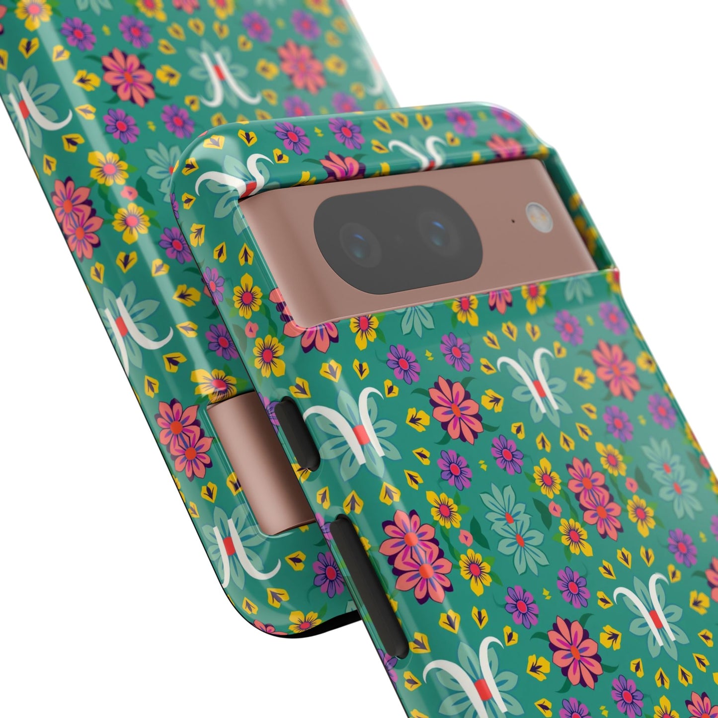 Tough Cases, Aquarius, Zodiac v4, Flower Pattern