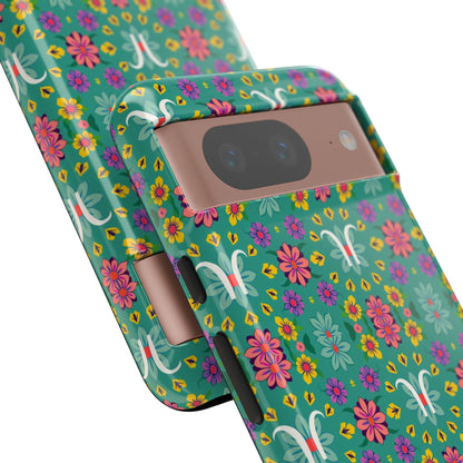 Tough Cases, Aquarius, Zodiac v4, Flower Pattern