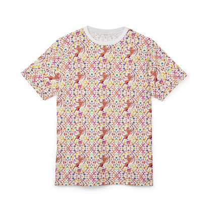 Unisex Cut & Sew T-Shirt, AOP, Sagittarius, Zodiac, Pattern