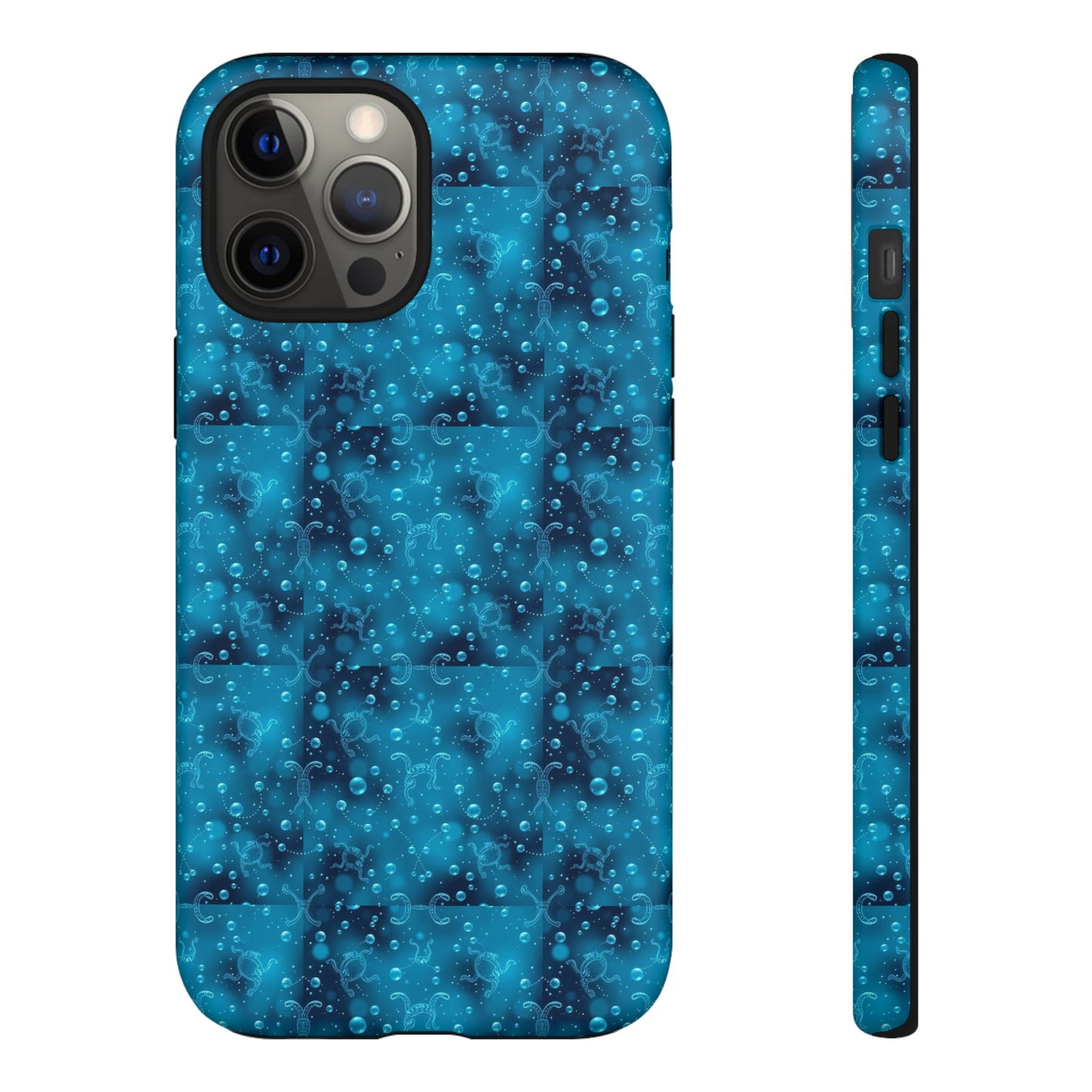 Tough Cases, Aquarius, Zodiac v3, Bubble Pattern