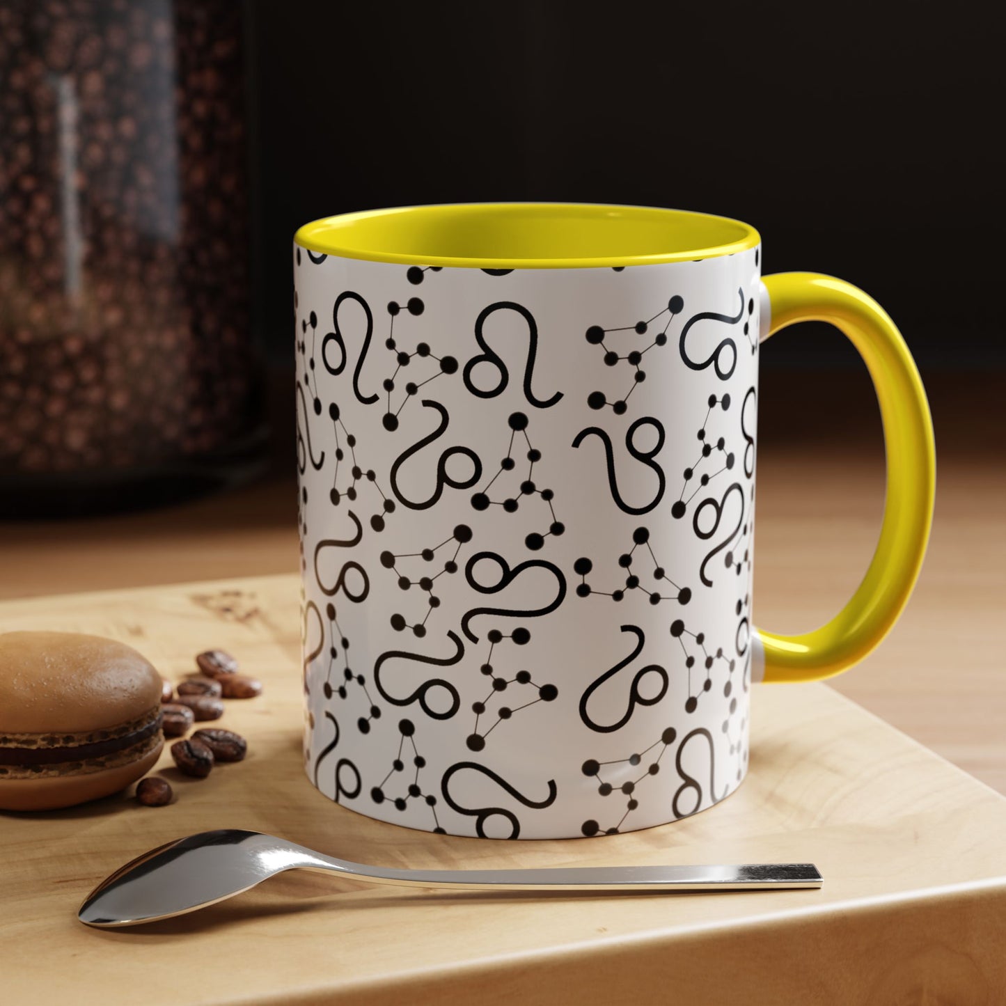 Accent Coffee Mug with the Leo sign (11, 15oz)