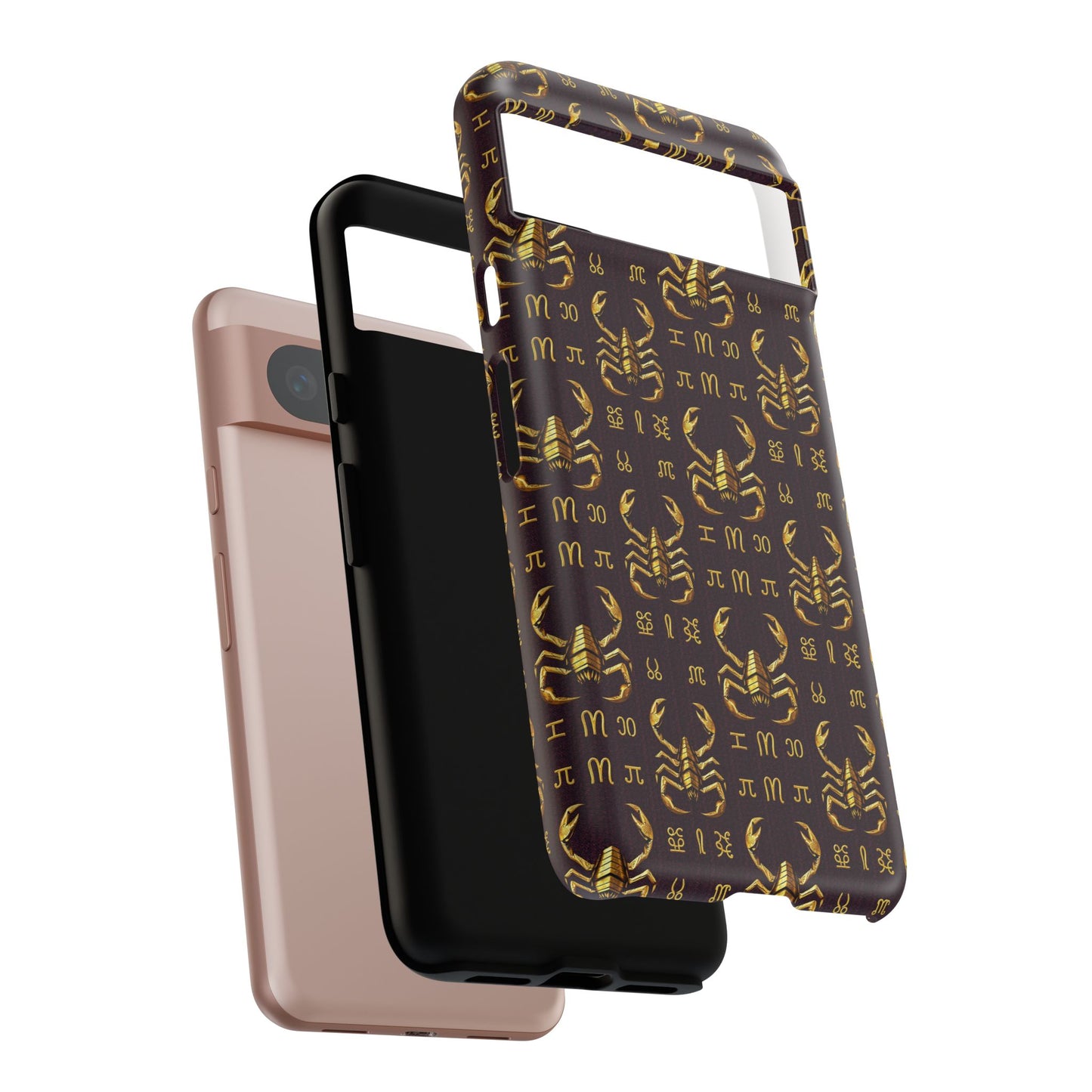 Tough Cases, Scorpio, Zodiac v2, Metal Pattern