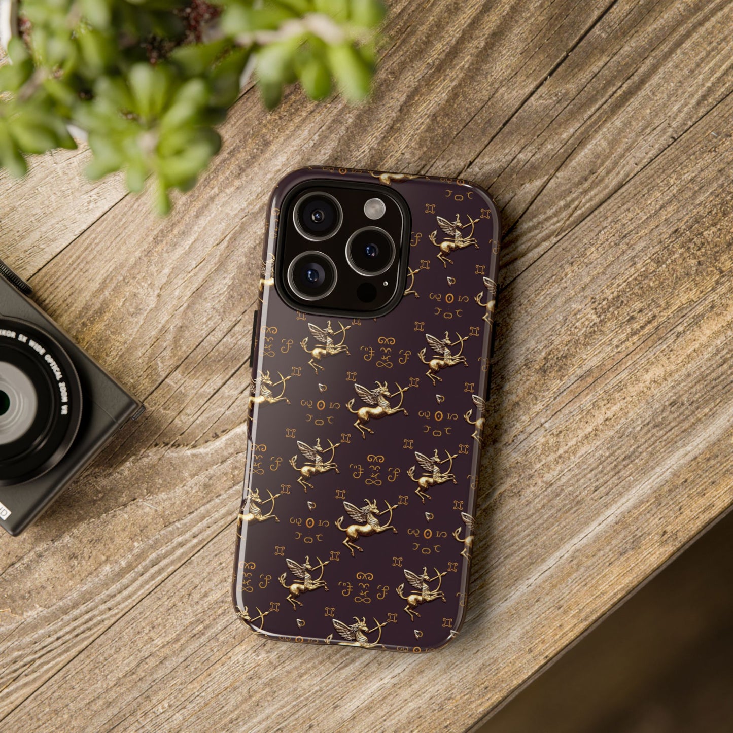Tough Cases, Sagittarius, Zodiac v3, Metal Pattern