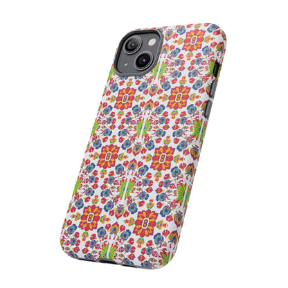 Tough Cases, Libra, Zodiac v1, Flower Pattern