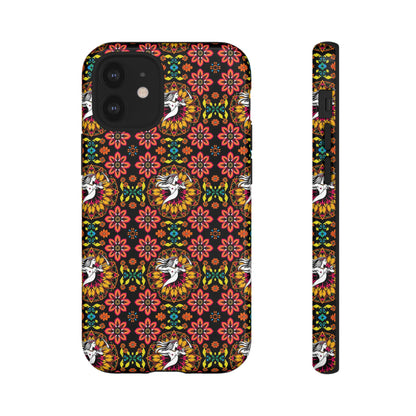 Tough Cases, Sagittarius, Zodiac v2, Flower Pattern