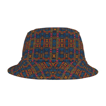 Bucket Hat, (AOP), Gemini, Zodiac v1, Shape Pattern