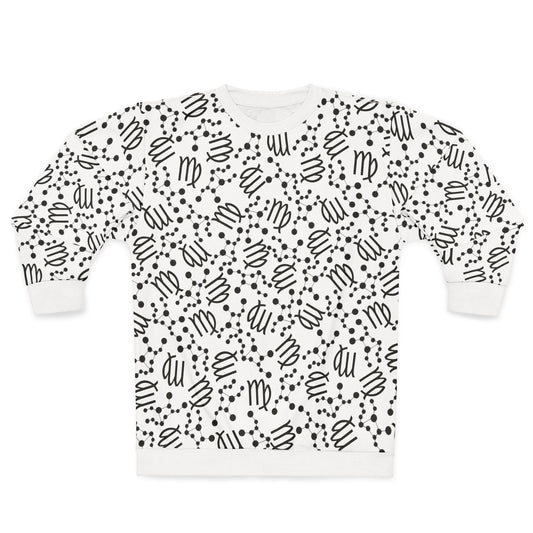 Zodiac AOP Unisex Sweatshirt Virgo Zodiac Sign