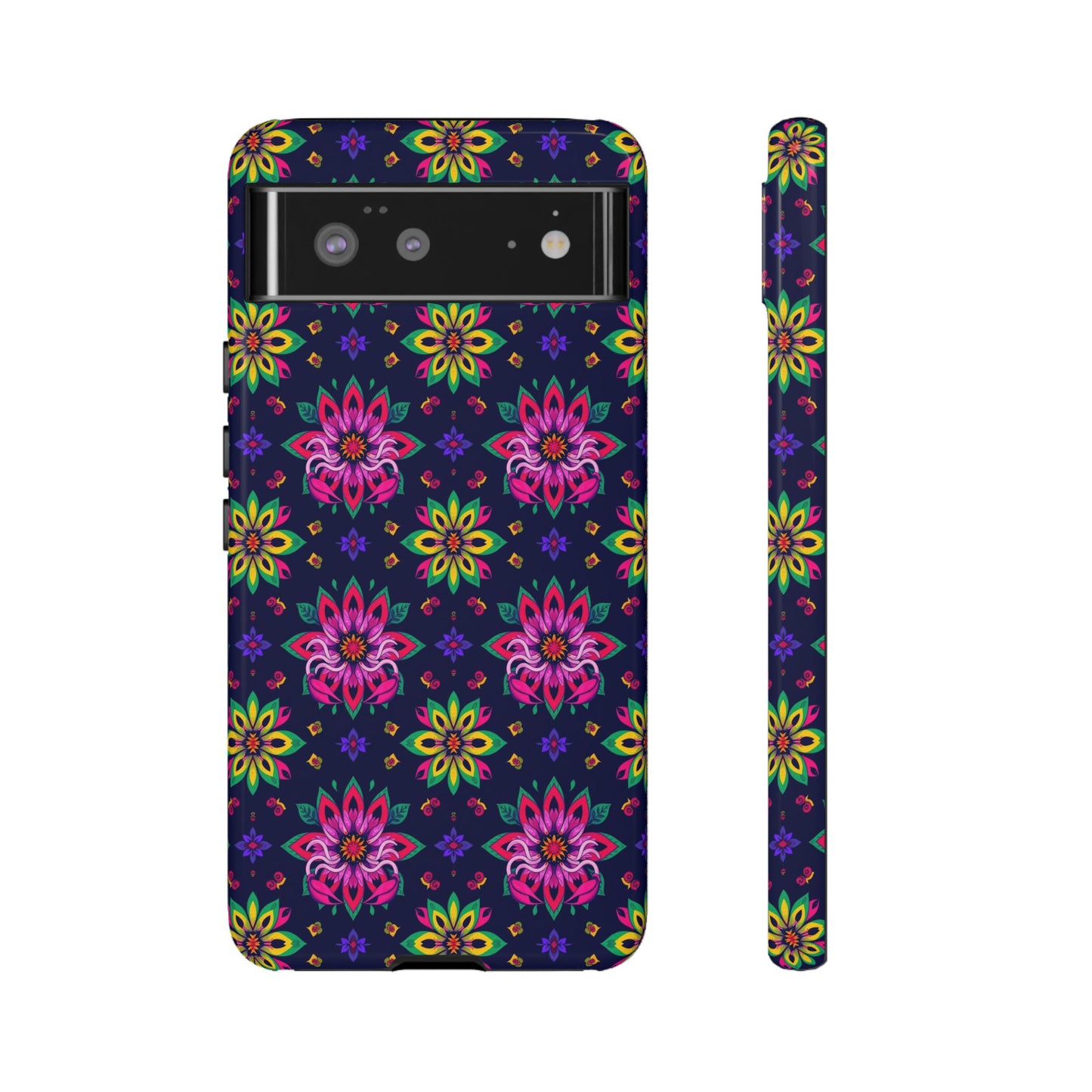 Tough Cases, Scorpio, Zodiac v4, Flower Pattern
