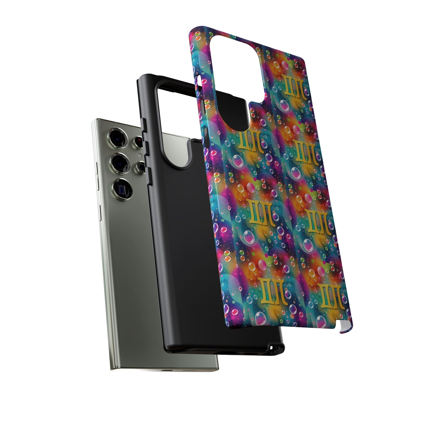 Tough Cases, Gemini, Zodiac v3, Bubble Pattern