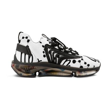 Men's Mesh Sneakers, Virgo Zodiac Sign, all over print