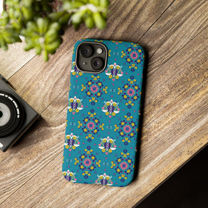 Tough Cases, Libra, Zodiac v2, Flower Pattern