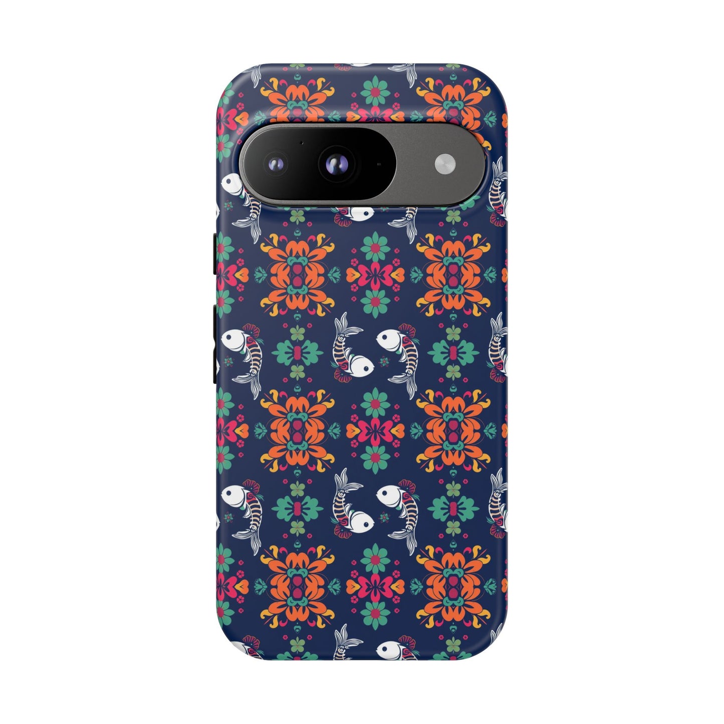 Tough Cases, Pisces, Zodiac, Flower Pattern