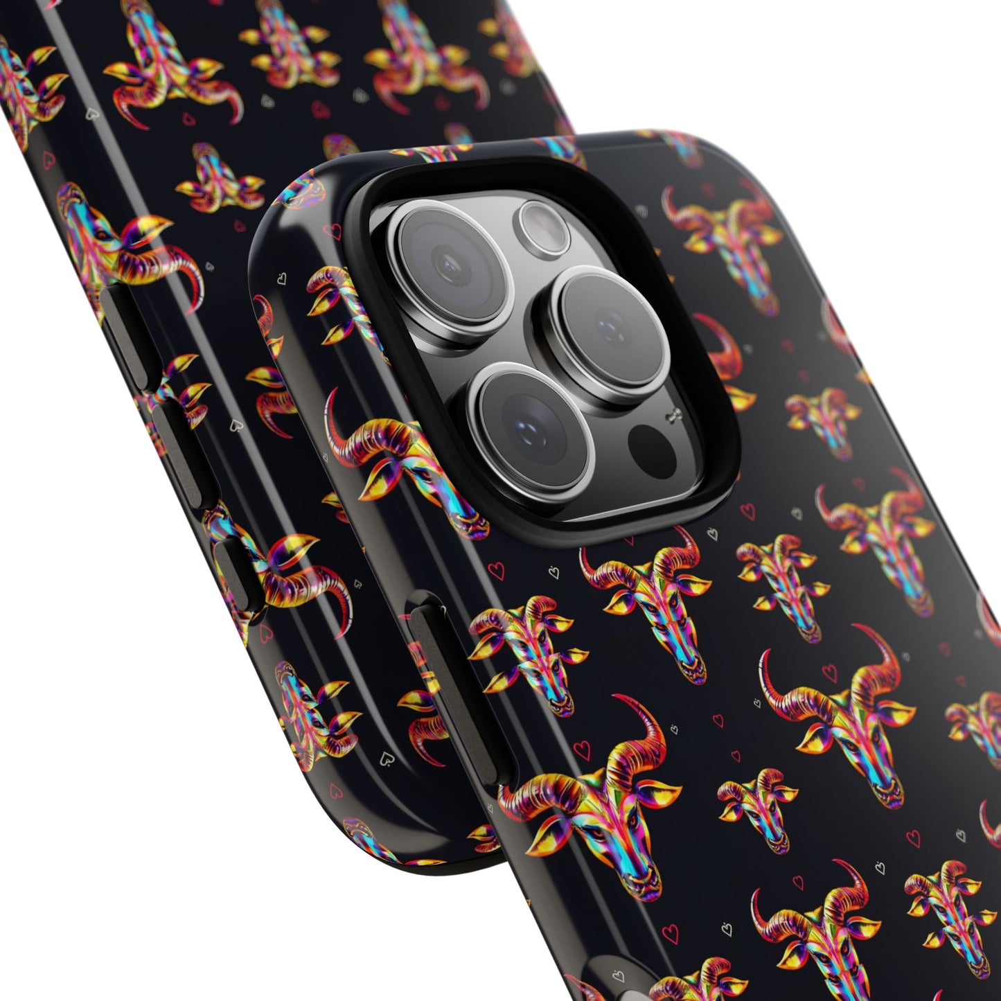 Tough Cases, Taurus, Zodiac, Metal Pattern