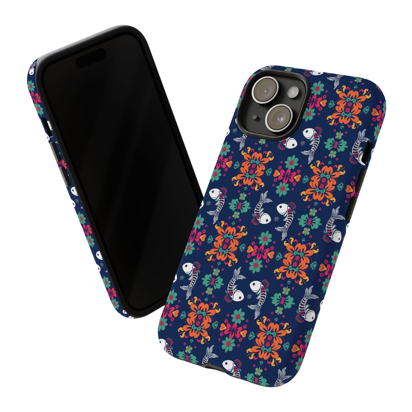 Tough Cases, Pisces, Zodiac, Flower Pattern