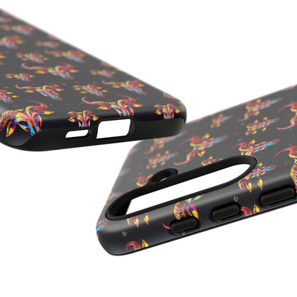 Tough Cases, Taurus, Zodiac, Metal Pattern