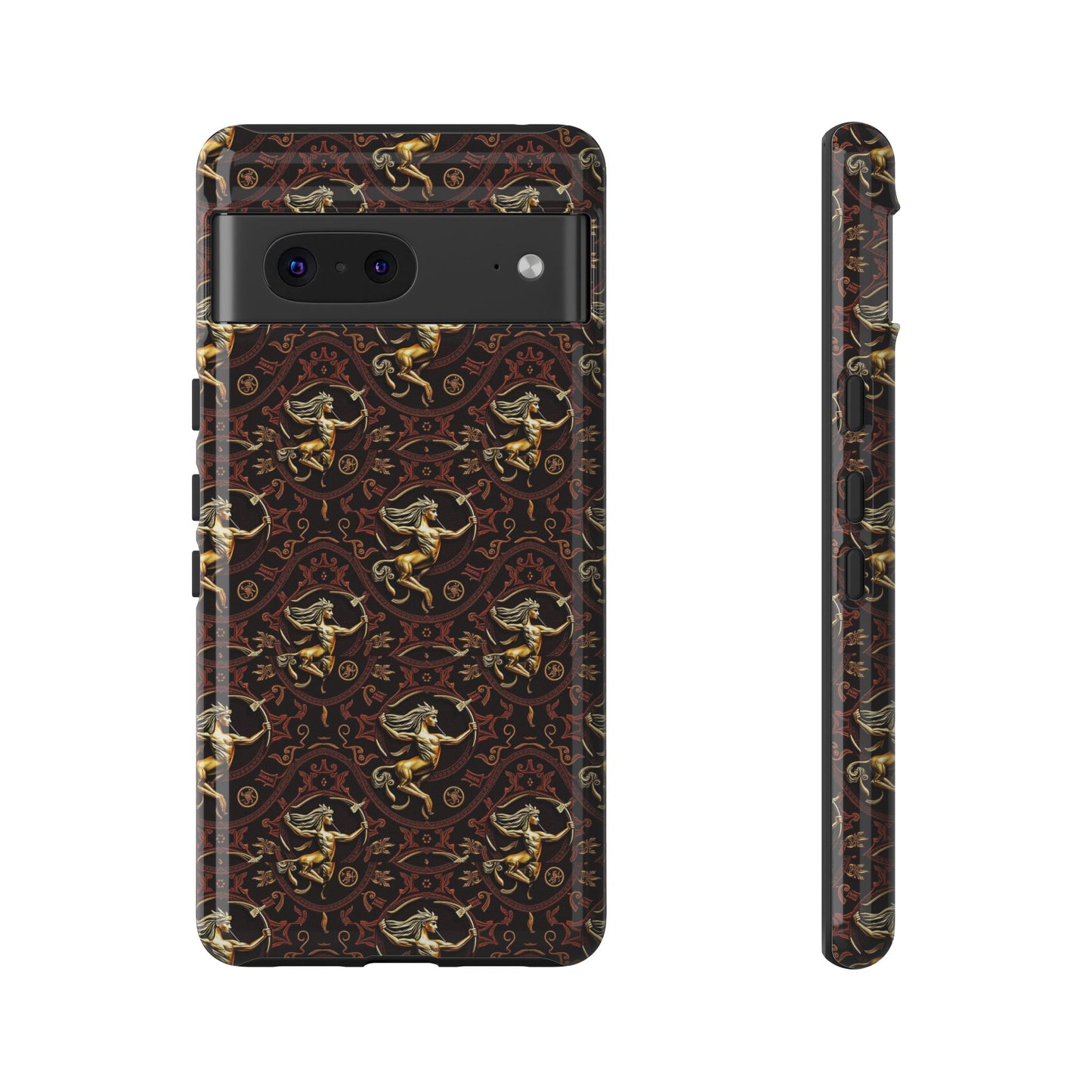 Tough Cases, Sagittarius, Zodiac, Metal Pattern
