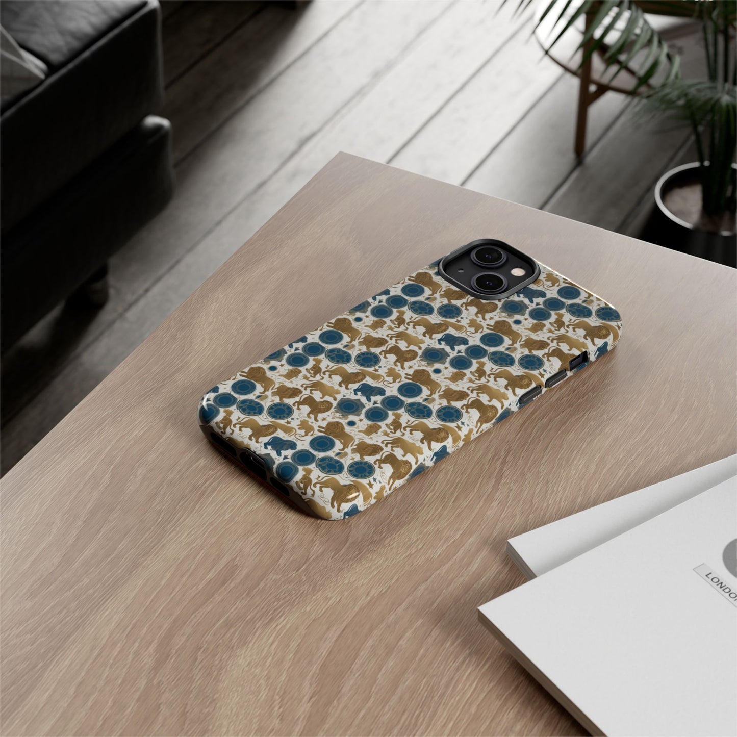 Tough Cases, Leo, Zodiac v2, Metal Pattern