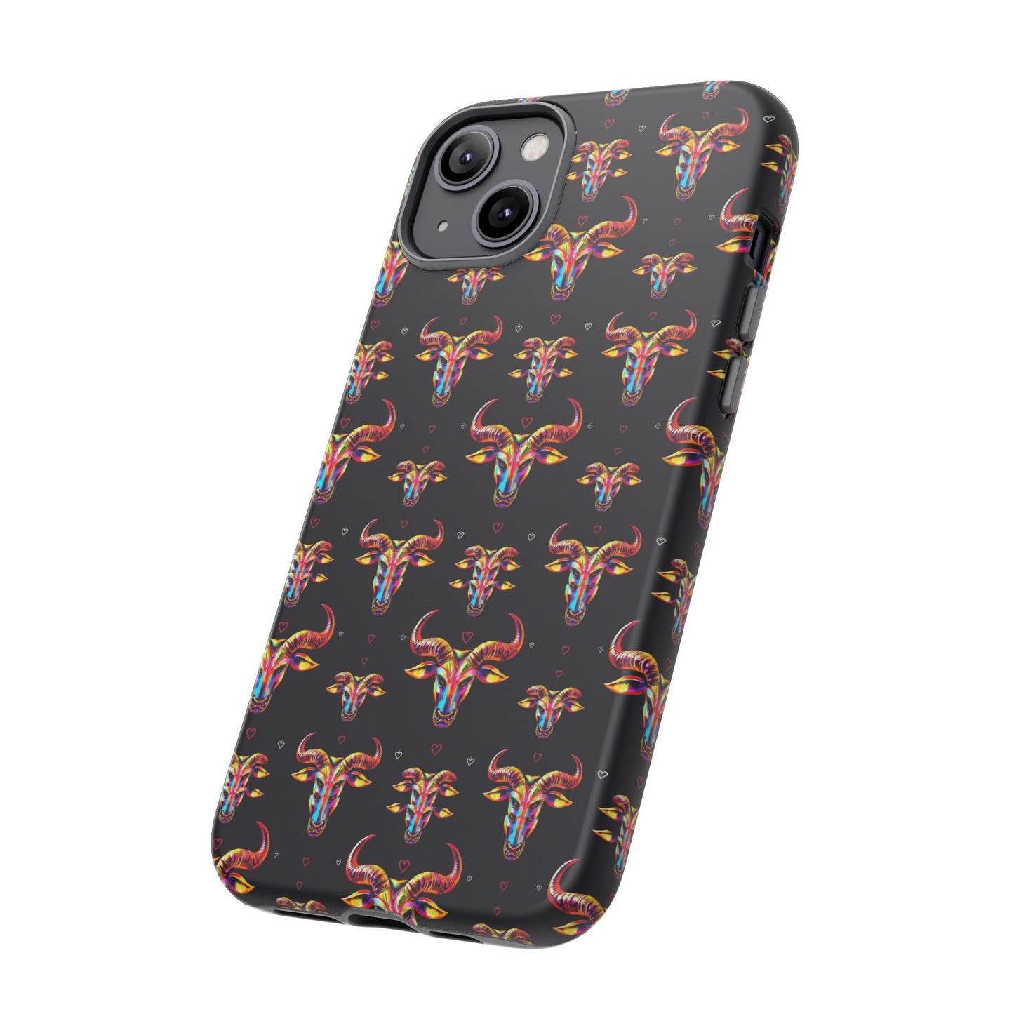 Tough Cases, Taurus, Zodiac, Metal Pattern