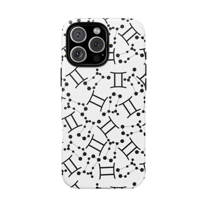 Tough Cases with the Gemini Zodiac sign for iPhone, Samsung Galaxy, and Google Pixel devices