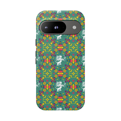 Tough Cases, Sagittarius, Zodiac, Flower Pattern