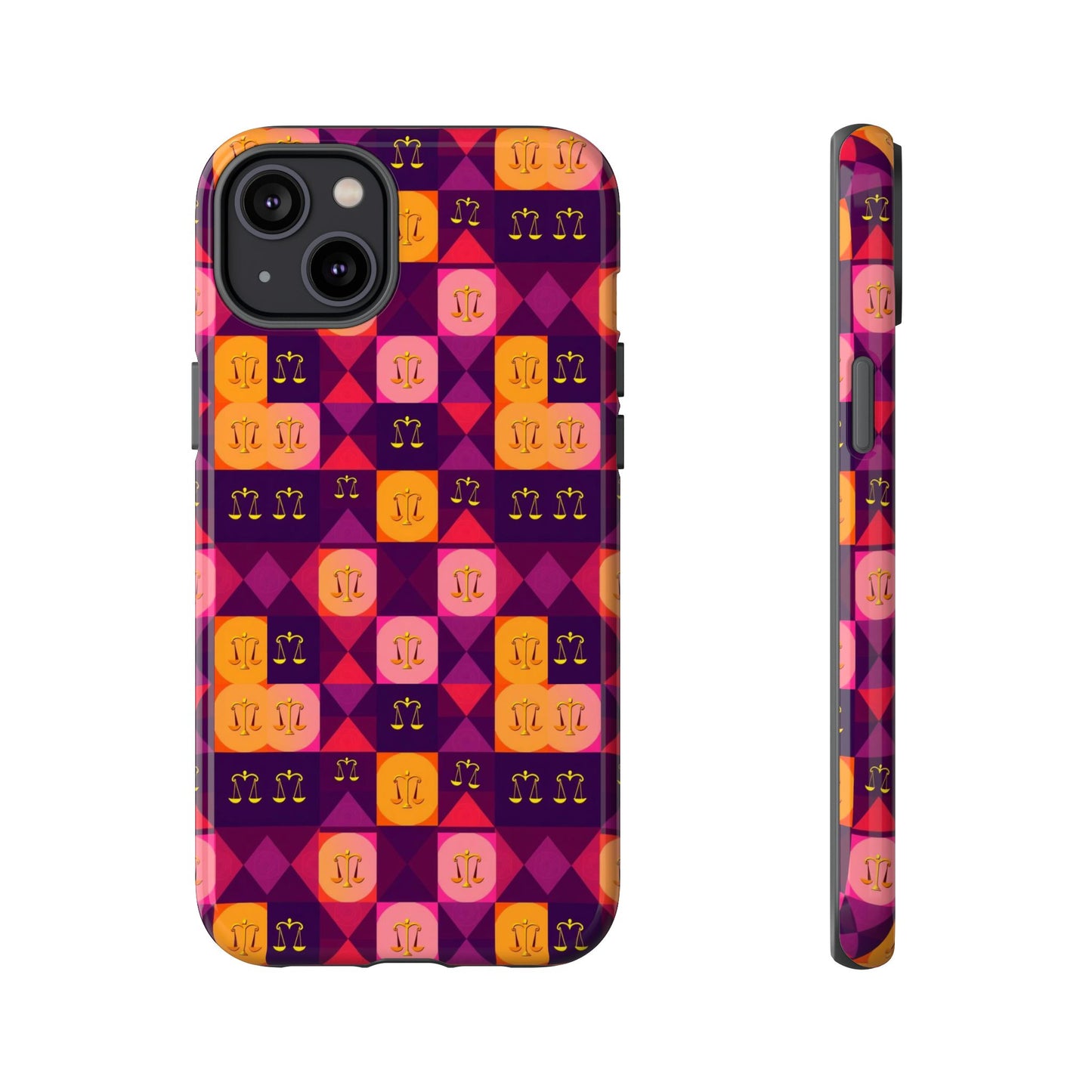 Tough Cases, Libra, Zodiac v1, Shape Pattern