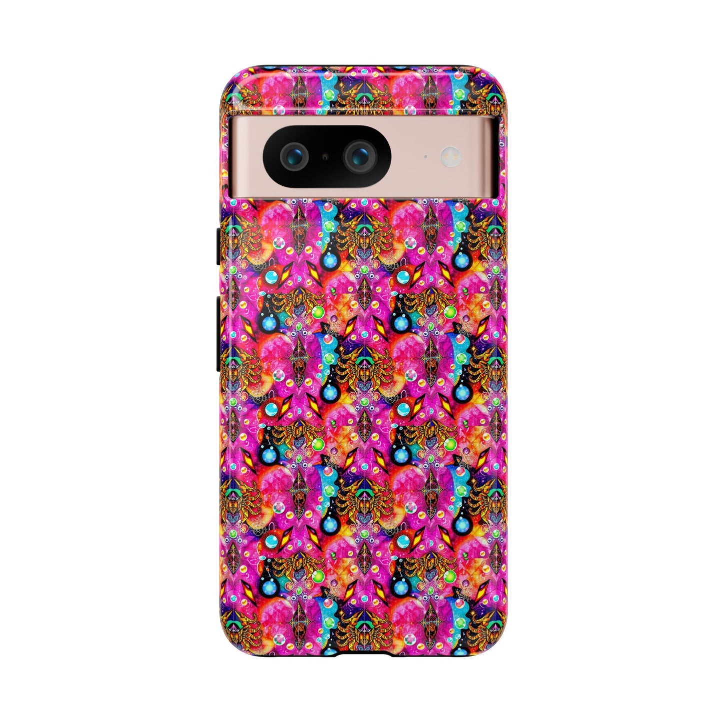 Tough Cases, Scorpio, Zodiac v1, Bubble Pattern