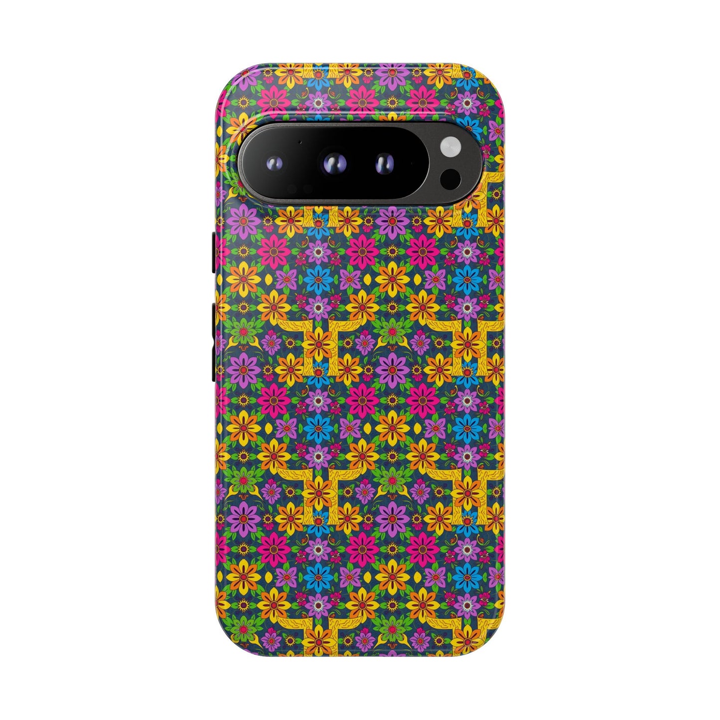 Tough Cases, Gemini, Zodiac v3, Flower Pattern