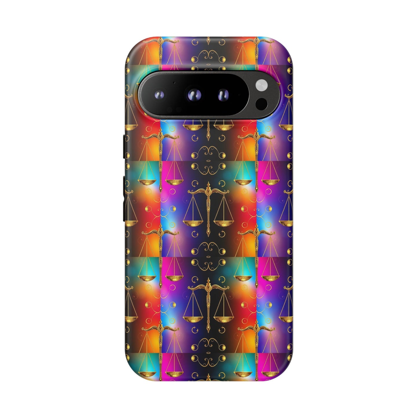 Tough Cases, Libra, Zodiac v1, Metal Pattern