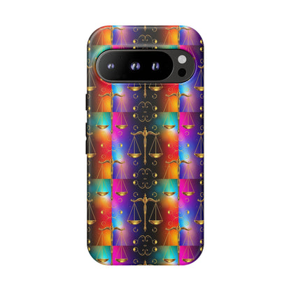 Tough Cases, Libra, Zodiac v1, Metal Pattern
