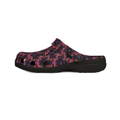 EVA Foam Rubber Shoes, (AOP), Cancer, Zodiac v4, Pattern
