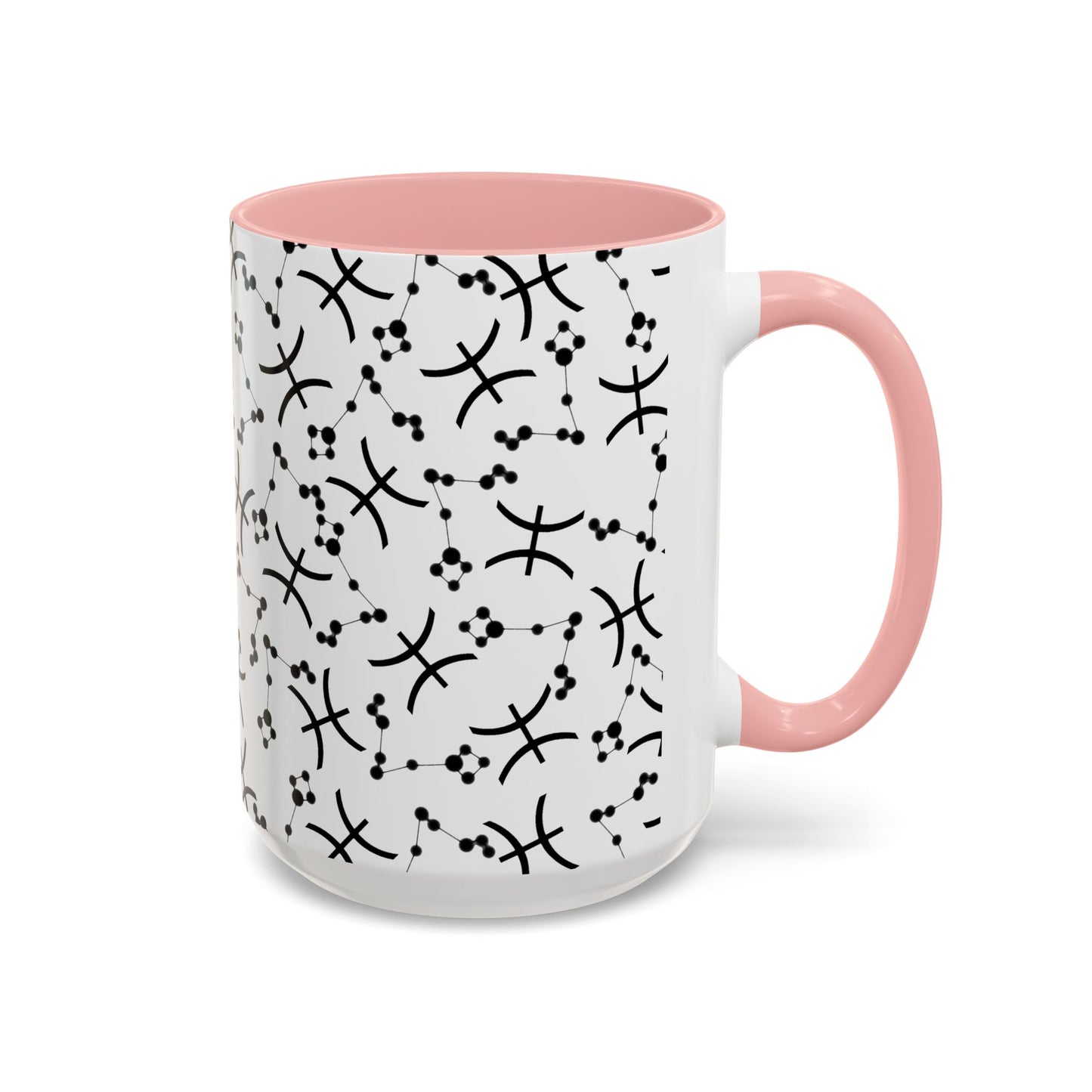 Accent Coffee Mug with the Pisces sign (11, 15oz)