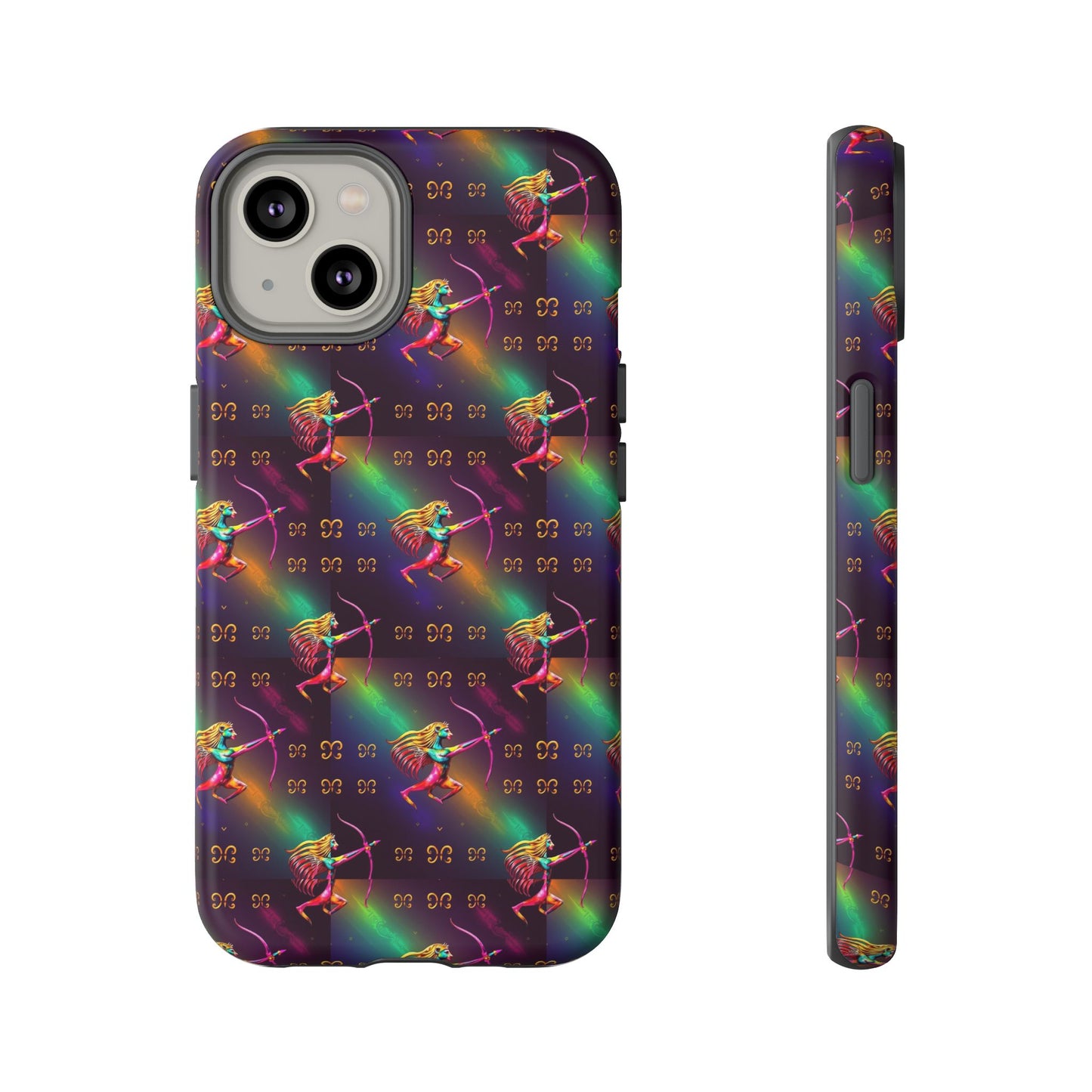 Tough Cases, Sagittarius, Zodiac v1, Metal Pattern