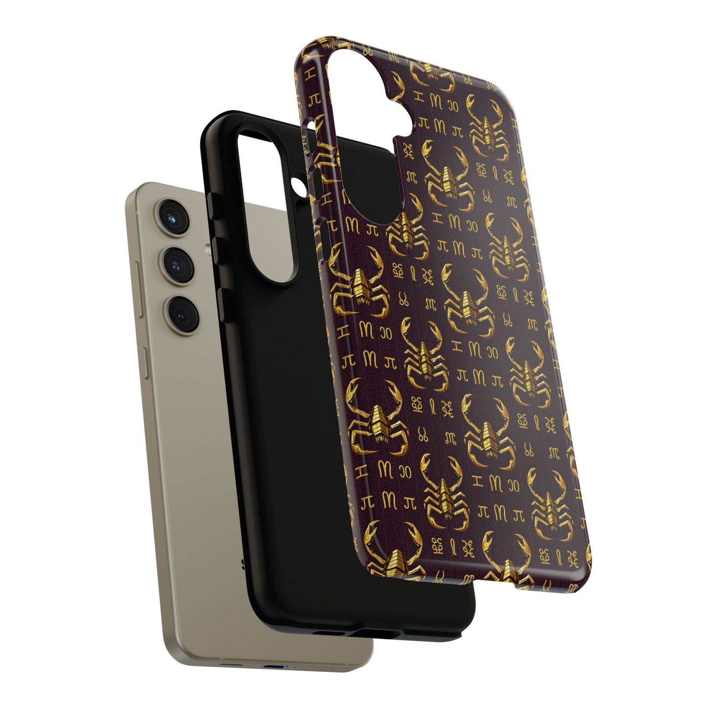 Tough Cases, Scorpio, Zodiac v2, Metal Pattern