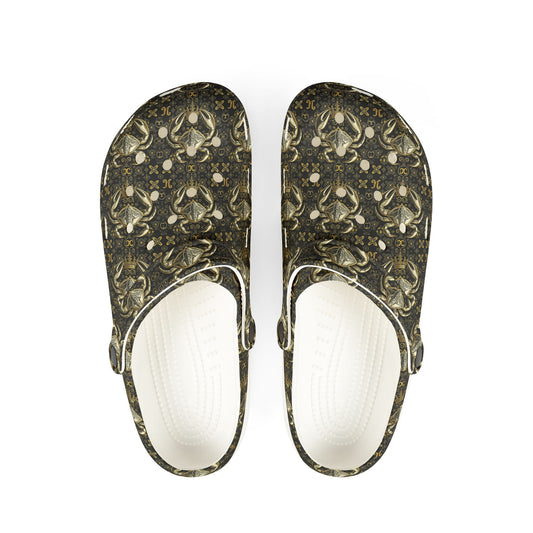 EVA Foam Rubber Shoes, (AOP), Cancer, Zodiac v1, Pattern
