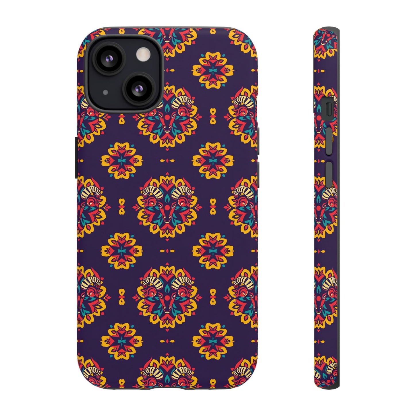 Tough Cases, Taurus, Zodiac, Flower Pattern